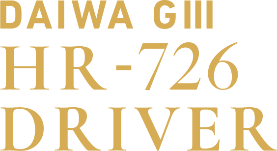 DAIWA GⅢ HR-726 DRIVER